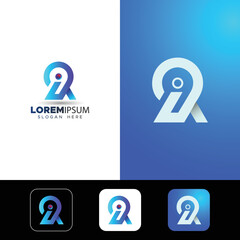 Modern colorful abstract vector logo or element design. Best for identity and logotypes. Simple shape.