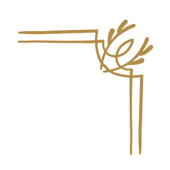 swirl victorian ornate corner border