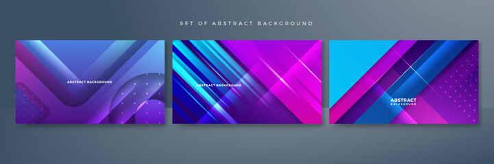 Modern abstract high-speed movement blue pink background. Colorful dynamic motion on blue background. Movement sport pattern for banner or poster design background concept.