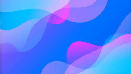 Modern blue and pink technology background. Abstract high-speed movement. Colorful dynamic motion on blue background for banner or poster design background concept.