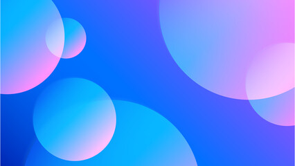 Modern blue and pink technology background. Abstract high-speed movement. Colorful dynamic motion on blue background for banner or poster design background concept.