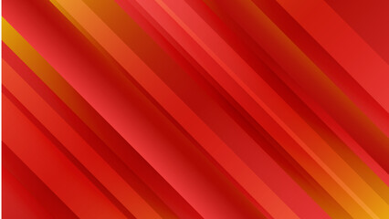 Modern gradient red orange abstract design background. Red geometric shapes background geometry shine and layer element Suit for business, corporate, institution, party, festive, seminar, and talks.