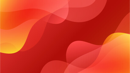Modern gradient red orange abstract design background. Red geometric shapes background geometry shine and layer element Suit for business, corporate, institution, party, festive, seminar, and talks.