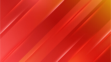 Modern gradient red orange abstract design background. Red geometric shapes background geometry shine and layer element Suit for business, corporate, institution, party, festive, seminar, and talks.