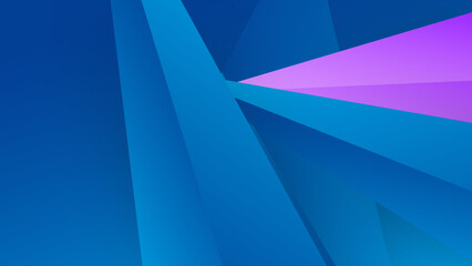 Obraz premium Abstract blue and pink purple design background. Vector abstract graphic design banner pattern presentation background web template.