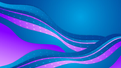 Abstract blue and pink purple design background. Vector abstract graphic design banner pattern presentation background web template.