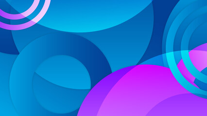 Abstract blue and pink purple design background. Vector abstract graphic design banner pattern presentation background web template.