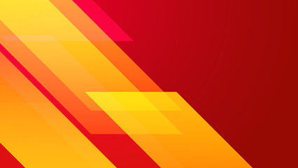 Red orange background. Abstract background geometry shine and layer element vector for presentation design. Suit for business, corporate, institution, party, festive, seminar, and talks.