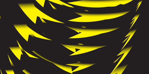 Abstract yellow black background