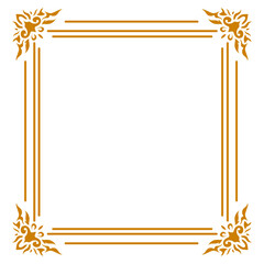 ornate victorian square frame