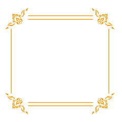 ornate victorian square frame