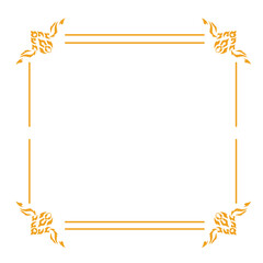 ornate victorian square frame