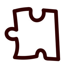 jigsaw puzzle pieces doodle