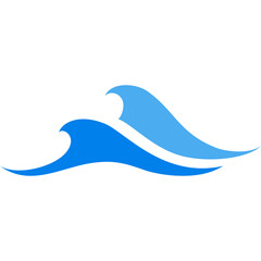 sea wave glyph for decoration, website, web, presentation, printing, banner, logo, poster design, etc.