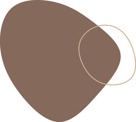 Aesthetic Brown Blob