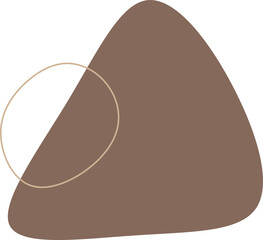 Aesthetic Brown Blob