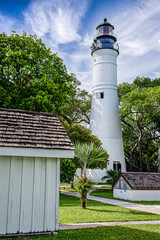 Key West Lighthouse located in Key West, Florida.