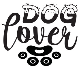Dog lover, Dog SVG Design, Dog T-Shirt Design, SVG, Dog Cut Files, Dog