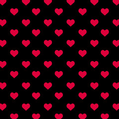 Fototapeta na wymiar Much red hearts on a light background. Seamless jpeg background from hearts of the different sizes. template, pattern repeated. jpg pattern with heart. Love romantic and Valentine Day 