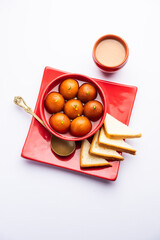 Bread Gulab Jamun is an instant and easy dessert recipe from India