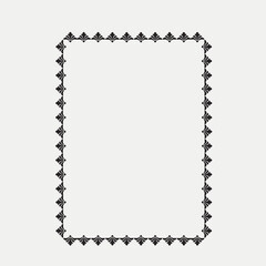 Frame, in the style of an ornament, Vector illustration eps 10, Art.