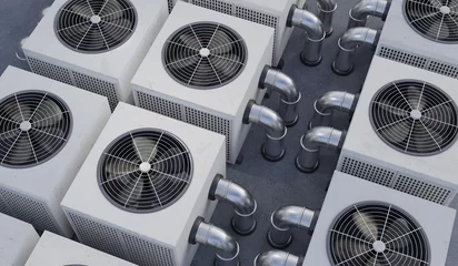 HVAC units (heating, ventilation and air conditioning). © vchalup