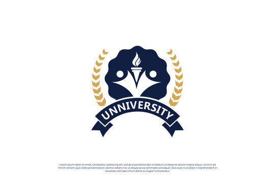 Smart education logo design. School logo template.