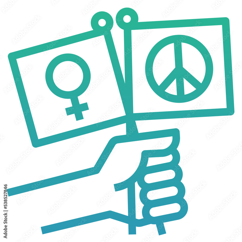 Poster peace icon