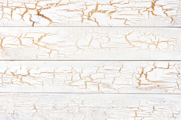 Wooden White Background, Rustic And Vintage, Copy Space