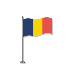 Illustration of Romania flag Template