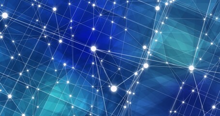 Background Abstract Dynamic Plexus Futuristic Technology. 3D rendering 3D illustration