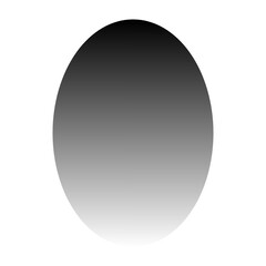 black and white egg