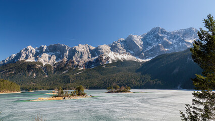 Aussicht am Eibsee