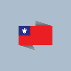 Illustration of Myanmar flag Template