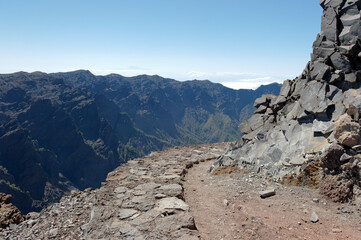 Klimawandel auf der europäisch-spanischen Insel la Palma