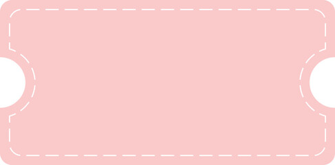 Coupon Banner Label Vector Illustration