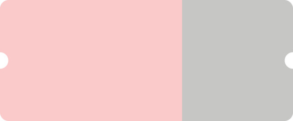 Fototapeta premium Coupon Banner Label Vector Illustration