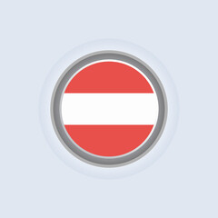 Illustration of Austria flag Template