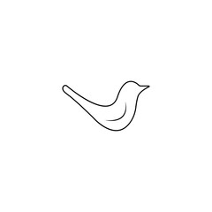 Bird Icon Illustration Vector