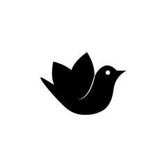 Bird Icon Illustration Vector