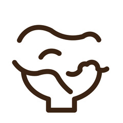 cabbage cooking food vegetable icon