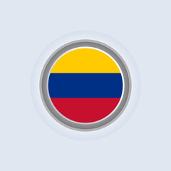 Illustration of Colombia flag Template