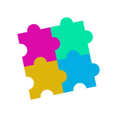 jigsaw puzzle pieces illustration
