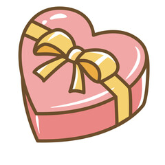 heart shaped gift box