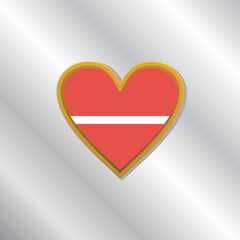 Illustration of Latvia flag Template