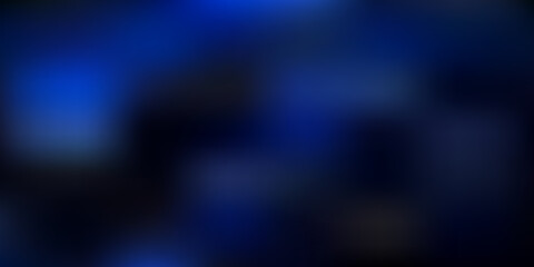 Dark blue vector abstract blur layout.