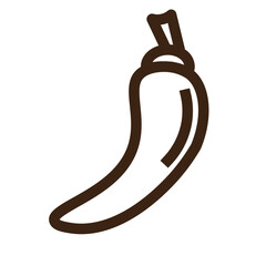 chili food healthy spicy vegetable icon