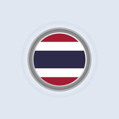 Illustration of Thailand flag Template
