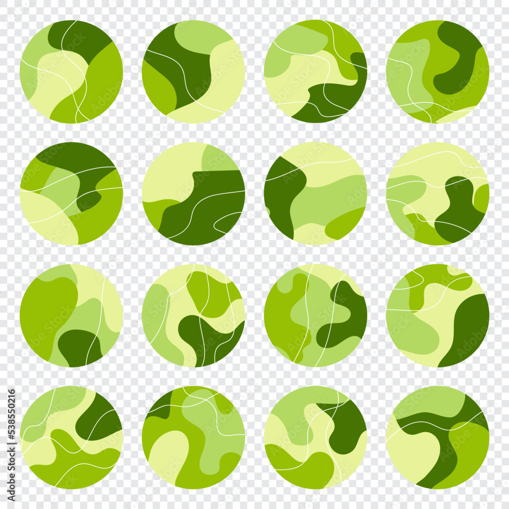 Poster set of various vector highlight covers. abstract backgrounds. various shapes. doodle objects. hand d