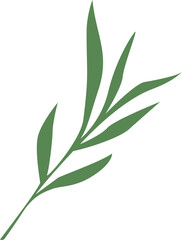 simple leaf illustration